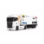 Amewi Mini-Scania 730 S with Box Trailer 1:64 RTR, white (22784)