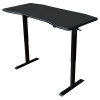 Nitro Concepts Gaming Desk D16E NC-GP-DK-008, Carbon Black, 1600x800, electrically height-adjustable