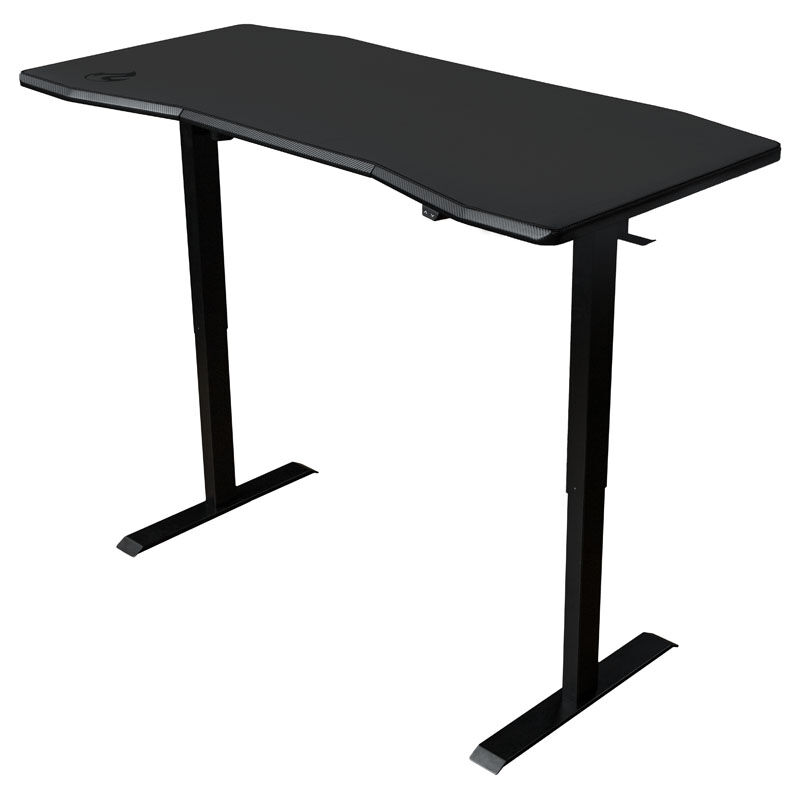Nitro Concepts Gaming Desk D16E NC-GP-DK-008, Carbon Black, 1600x800, electrically height-adjustable