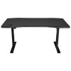 Nitro Concepts Gaming Desk D16E NC-GP-DK-008, Carbon Black, 1600x800, electrically height-adjustable