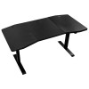 Nitro Concepts Gaming Desk D16E NC-GP-DK-008, Carbon Black, 1600x800, electrically height-adjustable