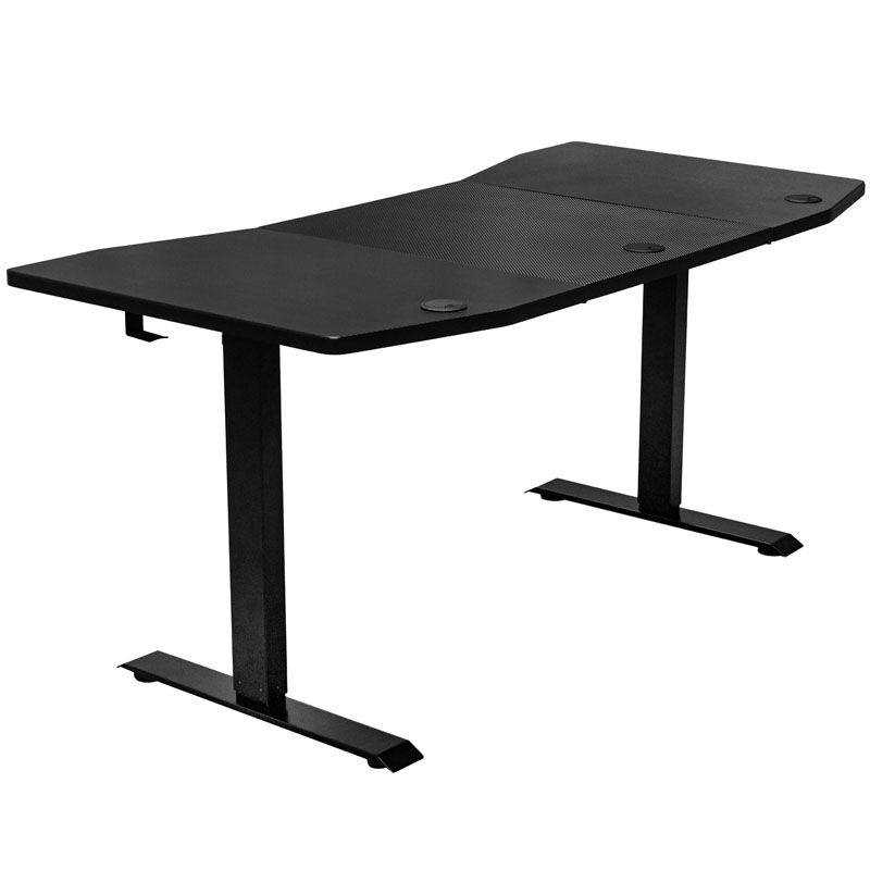 Nitro Concepts Gaming Desk D16E NC-GP-DK-008, Carbon Black, 1600x800, electrically height-adjustable