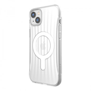 X-Doria Raptic Clutch MagSafe Case for Apple iPhone 14 Plus / 15 Plus, Clear