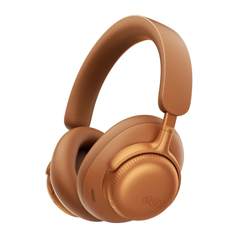 QCY H6 Ultra wireless over-ear headphones, adaptive ANC, Bluetooth 6.0, orange