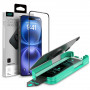 ESR Armorite Tempered Glass for Apple iPhone 16 Pro Max, Black Frame