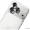 3MK Lens Protection Pro Apple iPhone 18 Pro / 18 Pro Max camera lens protector, tempered glass, Light Blue
