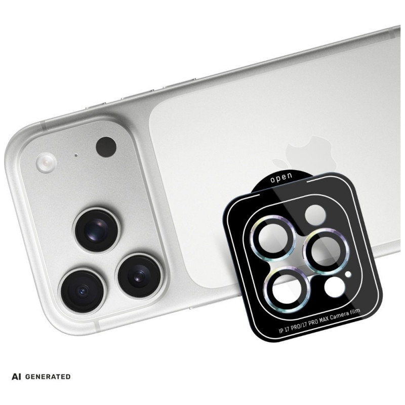 3MK Lens Protection Pro camera lens protector for Apple iPhone 18 Pro / 18 Pro Max, tempered glass, rainbow