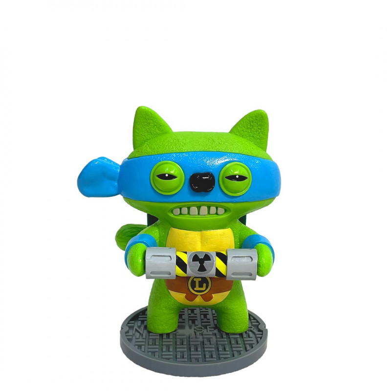 P.m.i. Kids World Fuggler S2 Swap & Style Figures - 2 Pack (Leonardo & Michelangelo)