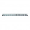 EFB Elektronik SB-FP-6SC-S-OM4 Rack-Mount Fibre Front Panel, 1U, Grey, Metal, 432 mm