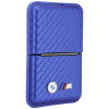 BMW M Carbon Metal Logos MagSafe Wallet, blue