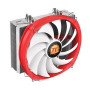 Thermaltake NiC L32 CPU Cooler, 140 mm PWM Fan, Aluminium and Copper, Red, White