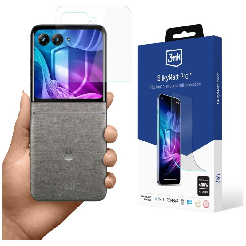 3MK Silky Matt Pro Matte Protective Film for Motorola Razr 70