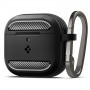 Spigen Rugged Armor Case for Apple AirPods 4, Matte Black