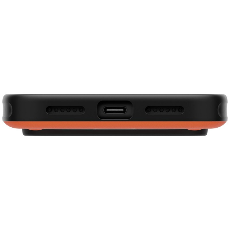 UNIQ Elix Case for Apple iPhone 18 Pro Max / 17 Pro Max, 360 Rotating Kickstand, orange