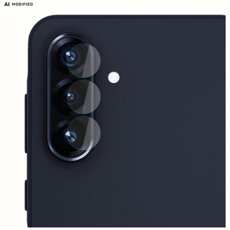 3MK Lens Protection Hybrid Glass Camera Lens Protector for Samsung Galaxy A36 (4 pcs)