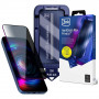 3MK HardGlass Max Privacy privacy tempered glass with applicator for Samsung Galaxy S25 Edge, black