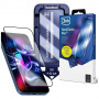 3MK HardGlass Max Tempered Glass with Applicator for Samsung Galaxy S24+ / S25+, black