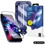 3MK HardGlass Max Tempered Glass for Apple iPhone 15 Pro, black
