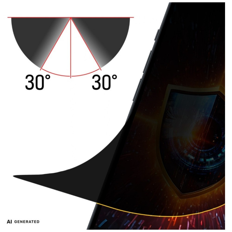 3MK Silky Matt Privacy privacy screen protector film for Xiaomi Redmi Note 15 Pro 4G