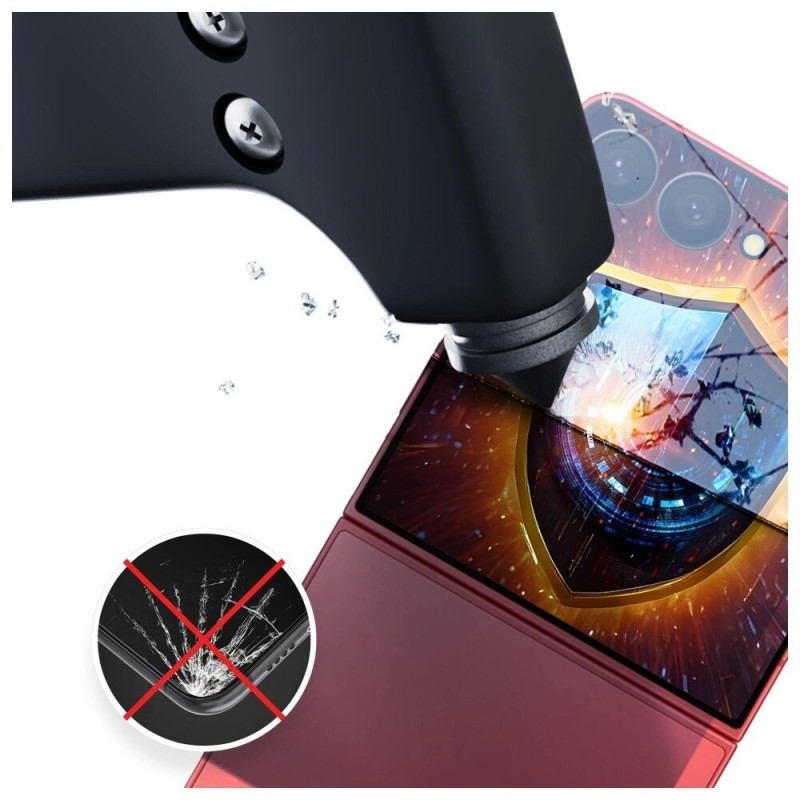 3MK Silky Matt Privacy privacy screen protector film for Samsung Galaxy Z Flip7