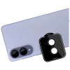 3MK Lens Protection Pro Camera Lens Glass for Samsung Galaxy S25 Edge, black