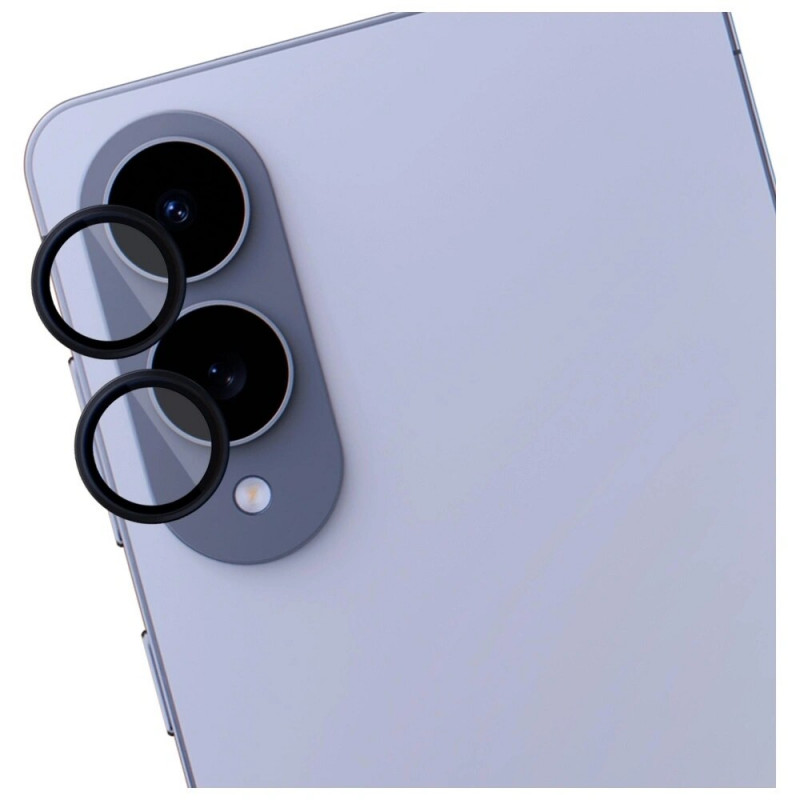 3MK Lens Protection Pro Camera Lens Glass for Samsung Galaxy S25 Edge, black