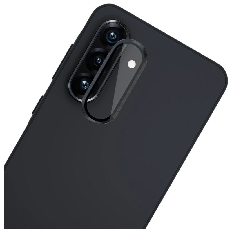 3MK Lens Protection Pro Camera Lens Glass for Samsung Galaxy A36 / A56 5G, black