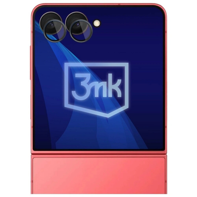 3MK Lens Protection Pro Camera Lens Glass for Samsung Galaxy Z Flip7, black