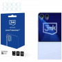 3mk Lens Protection Hybrid Glass Camera Lens Protector for Samsung Galaxy Z Flip7 (4-pack)