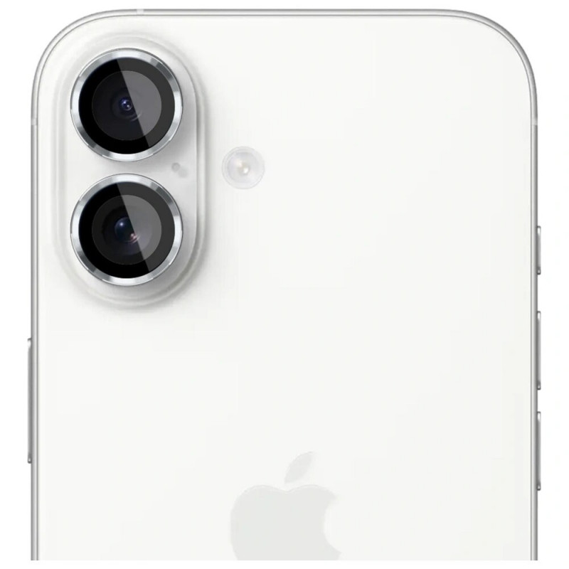 3MK Lens Protection Pro camera lens glass for Apple iPhone 17, silver