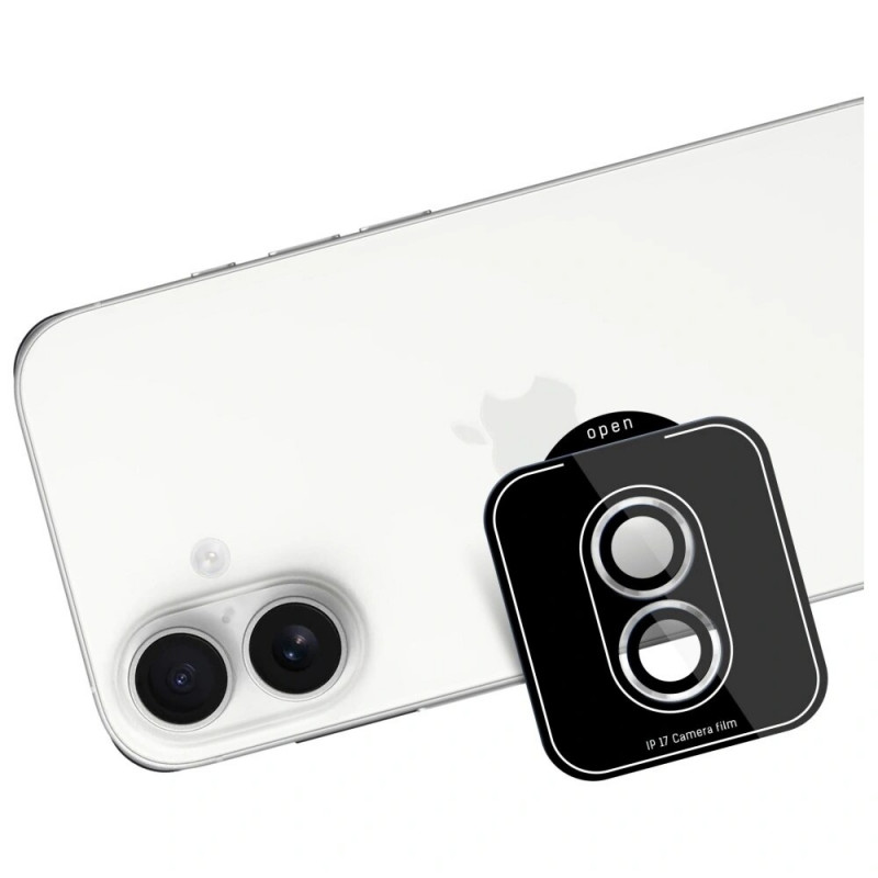 3MK Lens Protection Pro camera lens glass for Apple iPhone 17, clear