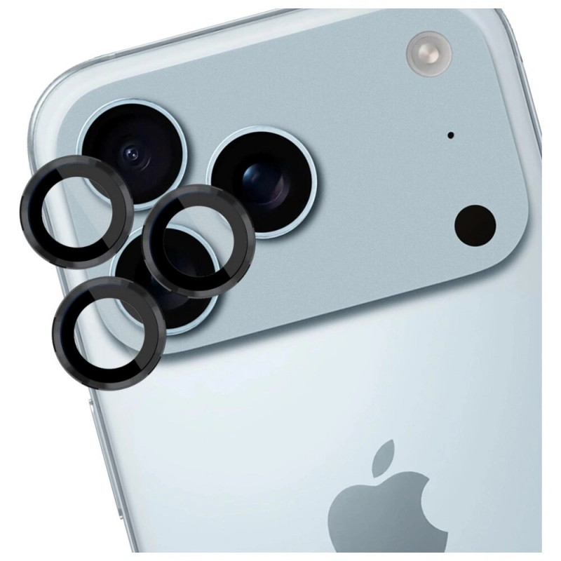 3MK Lens Protection Pro camera lens glass for Apple iPhone 17 Pro / 17 Pro Max, black