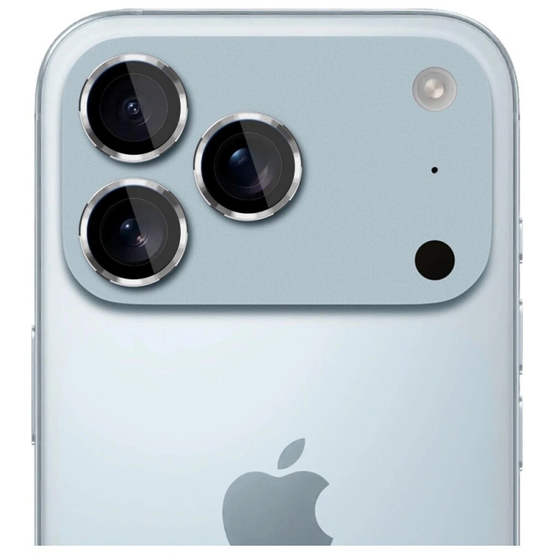 3MK Lens Protection Pro camera lens glass for Apple iPhone 17 Pro / 17 Pro Max, silver