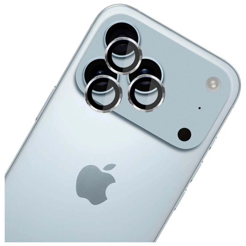 3MK Lens Protection Pro camera lens glass for Apple iPhone 17 Pro / 17 Pro Max, silver