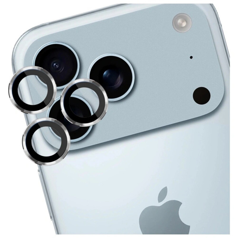 3MK Lens Protection Pro camera lens glass for Apple iPhone 17 Pro / 17 Pro Max, silver