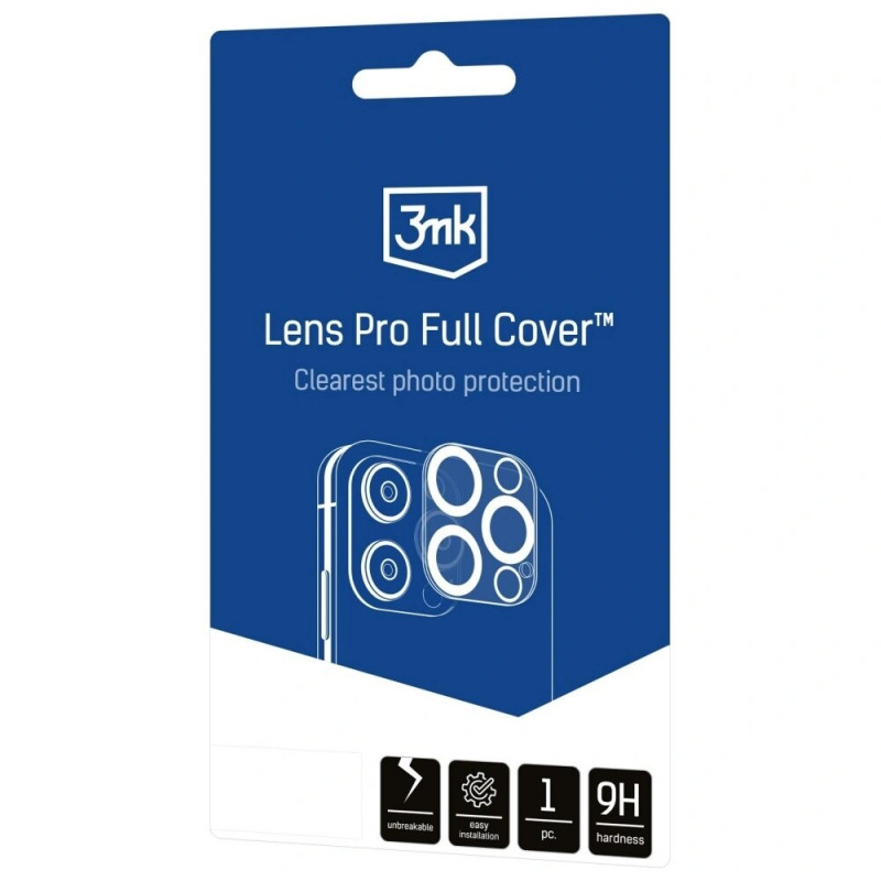 3MK Lens Pro Full Cover tempered camera lens glass for Apple iPhone Air