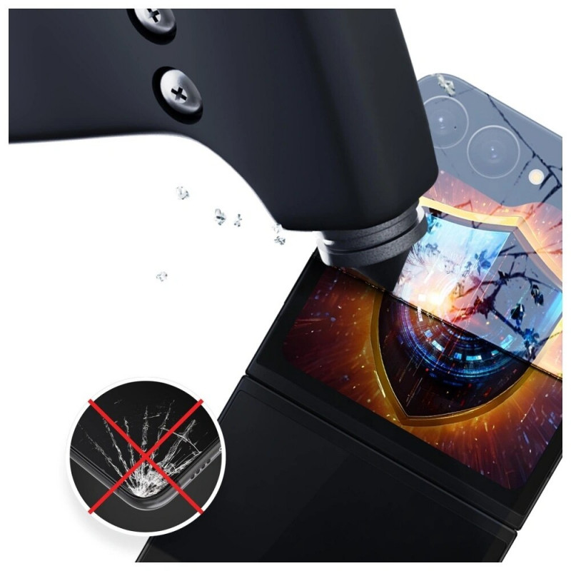 3MK Silky Matt Privacy matte privacy screen protector film for Samsung Galaxy Z Flip6 / Z Flip7 FE