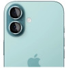 3MK Lens Protection Pro Tempered Glass Camera Lens Protector for Apple iPhone 17, green