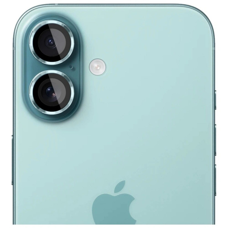 3MK Lens Protection Pro Tempered Glass Camera Lens Protector for Apple iPhone 17, green