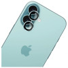 3MK Lens Protection Pro Tempered Glass Camera Lens Protector for Apple iPhone 17, green