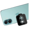 3MK Lens Protection Pro Tempered Glass Camera Lens Protector for Apple iPhone 17, green