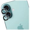 3MK Lens Protection Pro Tempered Glass Camera Lens Protector for Apple iPhone 17, green