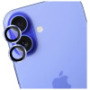 3MK Lens Protection Pro Tempered Glass Camera Lens Protector for Apple iPhone 17, blue