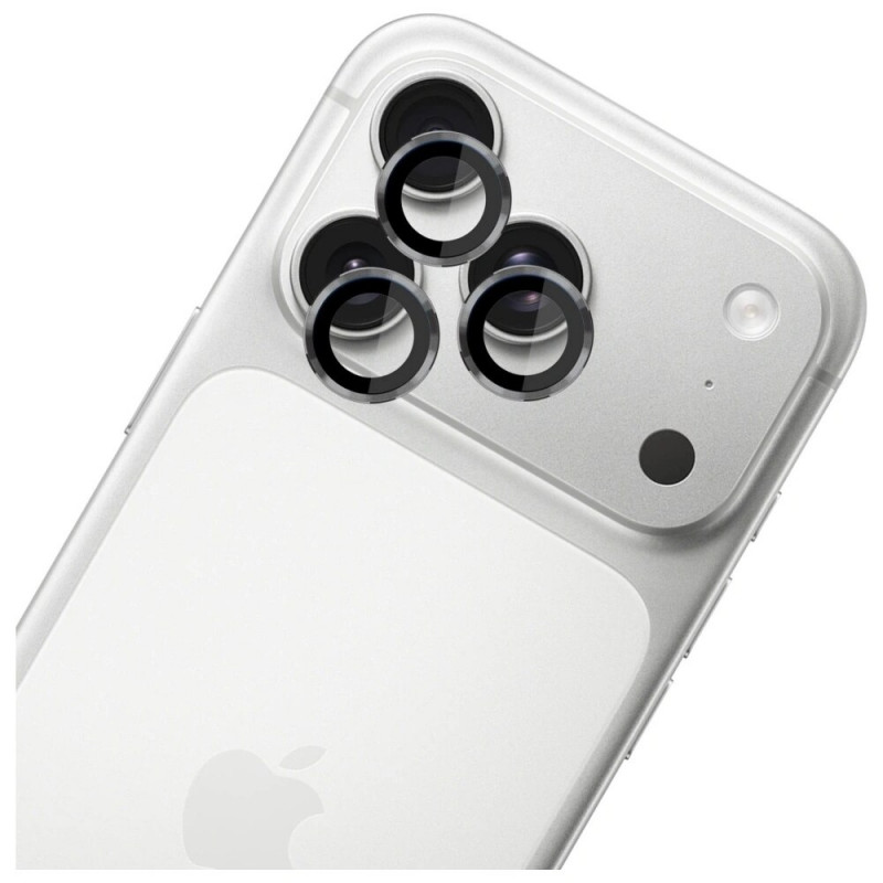 3MK Lens Protection Pro camera lens tempered glass for Apple iPhone 17 Pro / 17 Pro Max, Grey