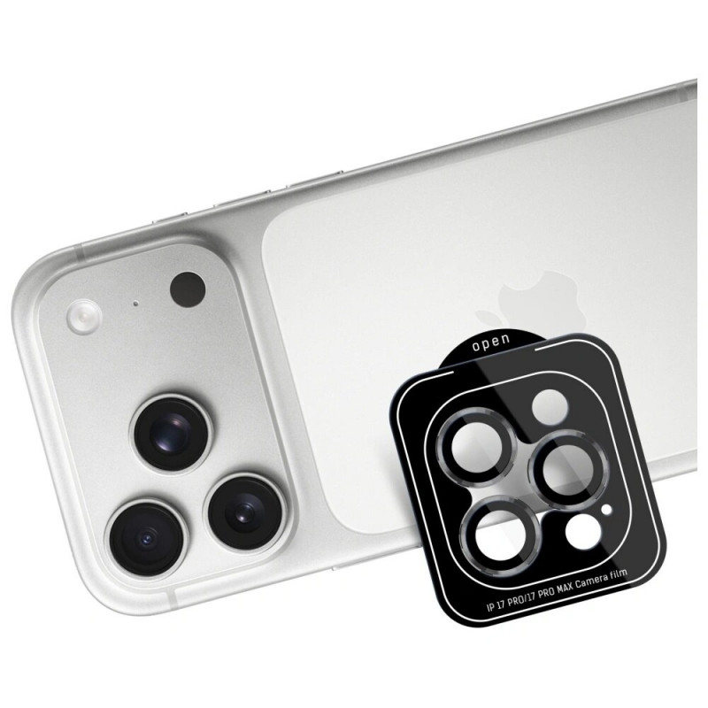 3MK Lens Protection Pro camera lens tempered glass for Apple iPhone 17 Pro / 17 Pro Max, Grey