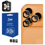 3MK Lens Protection Pro camera lens tempered glass for Apple iPhone 17 Pro / 17 Pro Max, Orange