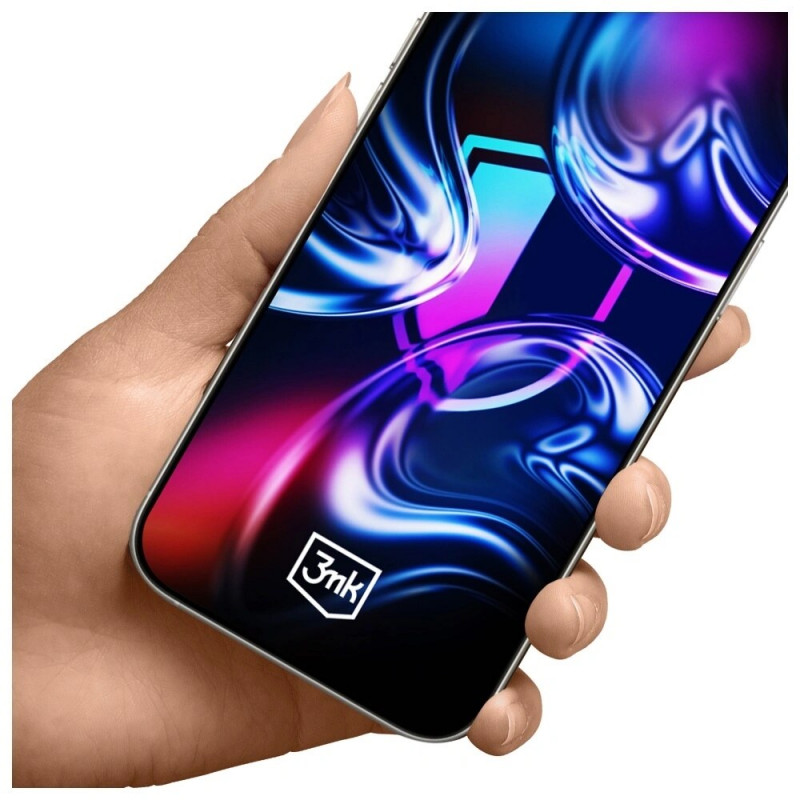 3MK HardGlass Max tempered glass screen protector for Samsung Galaxy S25 Edge