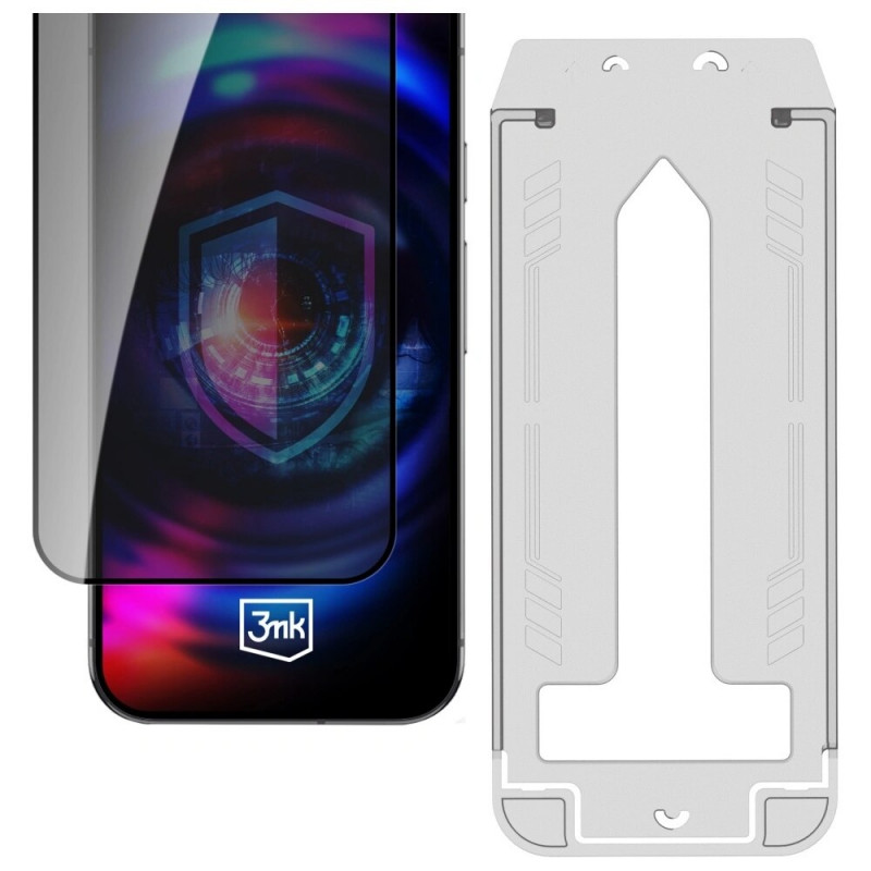 3MK HardGlass Max Privacy privacy tempered glass screen protector for Samsung Galaxy A16 4G / 5G / A17 4G / 5G