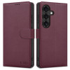 Tech-Protect Wallet Case Samsung Galaxy S26 FE Burgundy
