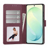 Tech-Protect Wallet Case Samsung Galaxy S26 FE Burgundy